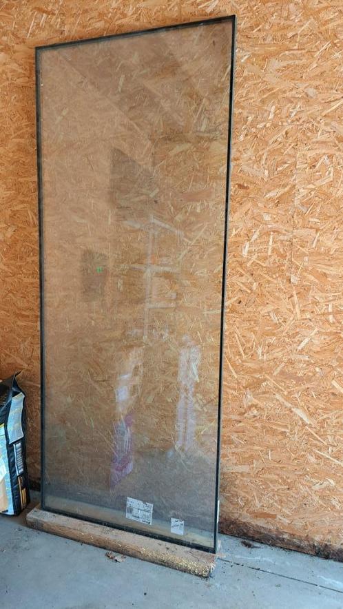 Glas voordeur - Glazen deur PVC Polypane - 870x2107, Doe-het-zelf en Bouw, Glas en Ramen, Nieuw, Glasplaat, 160 cm of meer, 80 tot 120 cm