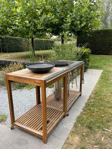 Buitenkeuken/barbecue Barbecook, Enlèvement, Utilisé, Barbecoock, Avec accessoires