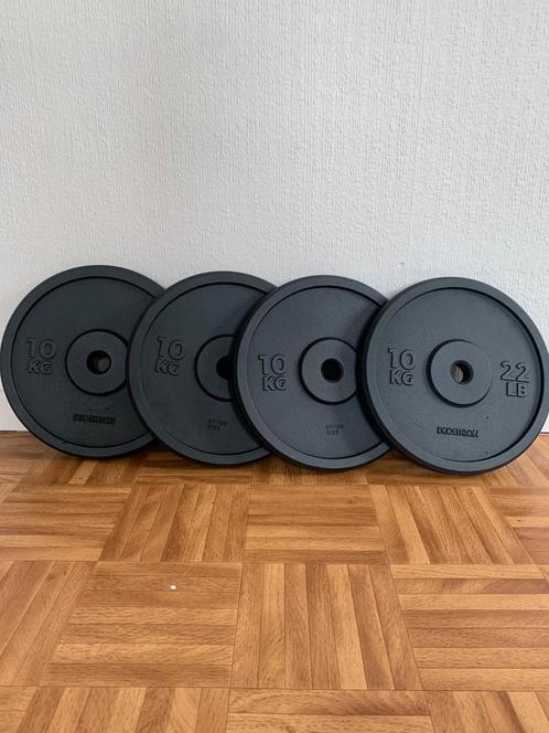 Halterschijven 10 kg (28 mm) – nieuw!, Sport en Fitness, Fitnessmaterialen, Nieuw, Halterschijven, Ophalen