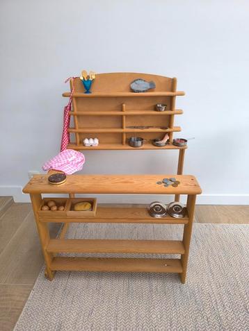 Magasin en bois + accessoires, Enlèvement
