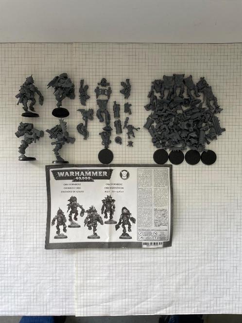 Orks Stormboyz/Chokboyz pour Warhammer 40000, Hobby en Vrije tijd, Wargaming, Gebruikt, Warhammer 40000, Figuurtje(s), Ophalen of Verzenden