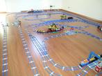LEGO 4.5v tracks cross + switch + straigt + curved 154 155, Ophalen of Verzenden, Zo goed als nieuw, Complete set, Lego