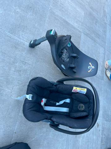 Cybex Sirona Z i-size stoel en base, zwart