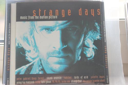 CD - STRANGE DAYS - SOUNDTRACK - VARIOUS, Cd's en Dvd's, Cd's | Filmmuziek en Soundtracks, Gebruikt, Ophalen of Verzenden