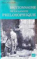 Dictionnaire de la langue philosophique Paul Foulquié, Livres, Philosophie, Général, Utilisé, Enlèvement ou Envoi