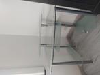 getemperd glas/rvs metaal, Ophalen, Zo goed als nieuw, Glas