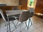 Tafel, Ophalen, Zo goed als nieuw, Vier personen, Rechthoekig