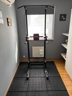 Fitnesstoestel + 18 rubberen tegels 50x50x2,5cm, Sport en Fitness, Ophalen
