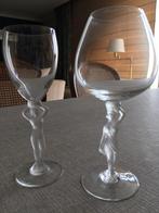 Speciale wijnglazen, Verzamelen, Glas en Drinkglazen, Ophalen, Zo goed als nieuw