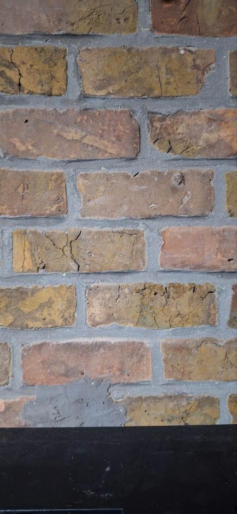 Recup oude gevelstenen oranje/geel 120 st, Doe-het-zelf en Bouw, Overige Doe-Het-Zelf en Bouw, Gebruikt, Ophalen