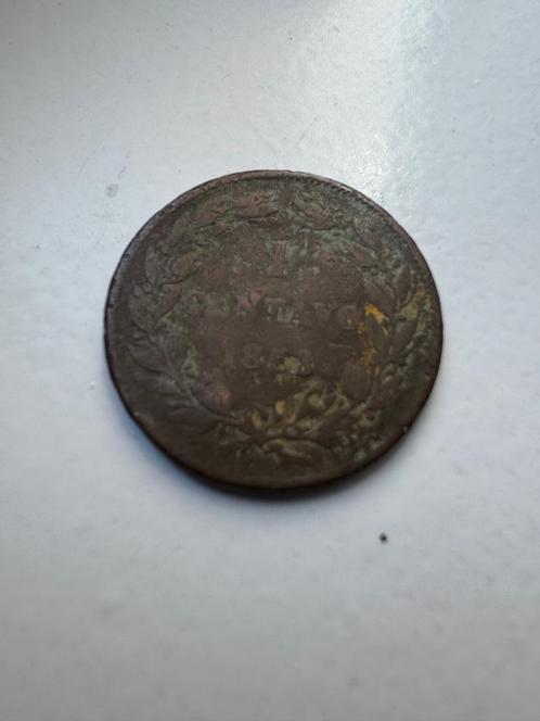 1 Centavo 1858 (259), Postzegels en Munten, Munten | Amerika, Losse munt, Ophalen of Verzenden
