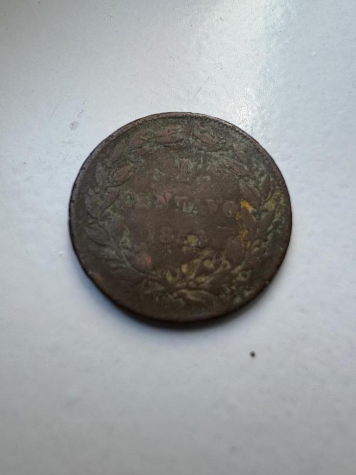 1 Centavo 1858 (259), Postzegels en Munten, Munten | Amerika, Losse munt, Ophalen of Verzenden
