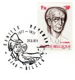 België : 30.5.1971 : Geïllustreerde stempel #@ BILZEN @#, Postzegels en Munten, Met envelop, Frankeerzegel, Ophalen of Verzenden