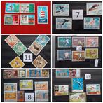 6 partijen postzegels met een Olympisch thema, Postzegels en Munten, Postzegels | Europa | België, Ophalen of Verzenden, Gestempeld