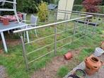 Inox balustrade bestaand uit 2 delen, Ophalen, Zo goed als nieuw, Inox, Overige typen