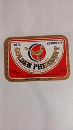 Étiquette de bière, Golden Pheasant (198), Comme neuf, Enlèvement ou Envoi