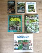 Vijvers, waterplanten, enz. Koopje: 6 boeken samen voor €24!, Gelezen, Overige soorten, Diverse auteurs, Ophalen of Verzenden