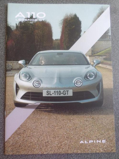 Renault Alpine A110 Legend GT Brochure, Boeken, Auto's | Folders en Tijdschriften, Renault, Verzenden