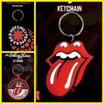 Rolling Stones Nirvana Queen Dodge bob marley sleutelhanger, Ophalen of Verzenden, Nieuw, Overige typen