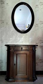 halmeubel en spiegel, Huis en Inrichting, 25 tot 50 cm, Minder dan 150 cm, 100 tot 150 cm, Gebruikt