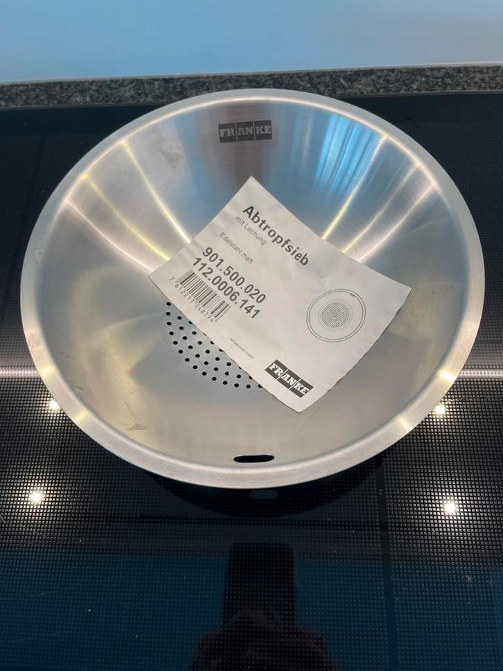 Vergiet in inox franke, Huis en Inrichting, Keuken | Bestek, Nieuw, Ophalen of Verzenden