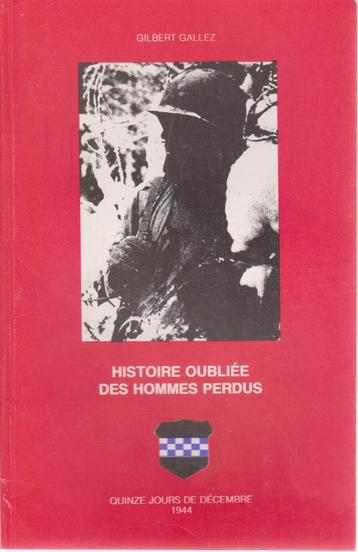 HISTOIRE OUBLIÉE DES HOMMES PERDUS ( G. Gallez )  beschikbaar voor biedingen