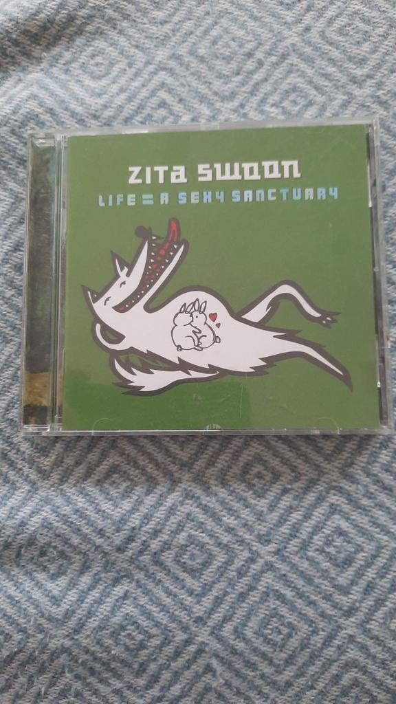 ZITA SWOON Life = a sexy sanctuary (cd), Ophalen of Verzenden, Zo goed als nieuw