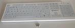 PureKeys IP66 draadloos medisch toetsenbord met numeriek toe, Computers en Software, Ophalen, PureKeys, Azerty, Zo goed als nieuw