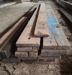 Oude Eiken balken/ planken, Tuin en Terras, Ophalen, Zo goed als nieuw, Balken