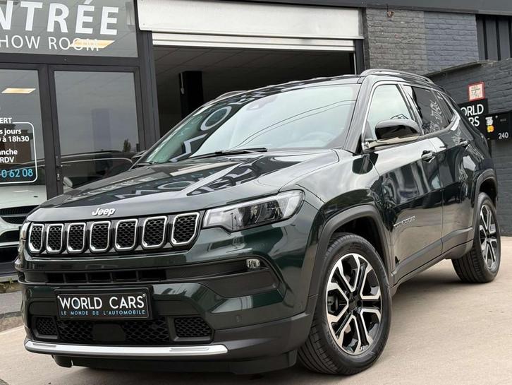 Jeep Compass 1.3 Turbo 4x2 Limited FULL OPTIONS COCKPIT CAME, Auto's, Jeep, Bedrijf, Te koop, Compass, ABS, Achteruitrijcamera