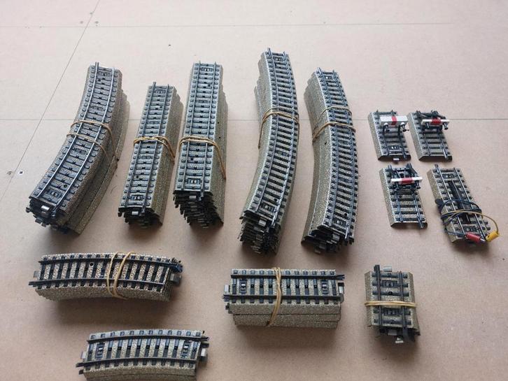 Marklin Ho M trackset, Hobby en Vrije tijd, Modeltreinen | H0, Gebruikt, Rails, Wisselstroom, Märklin, Analoog, Ophalen of Verzenden