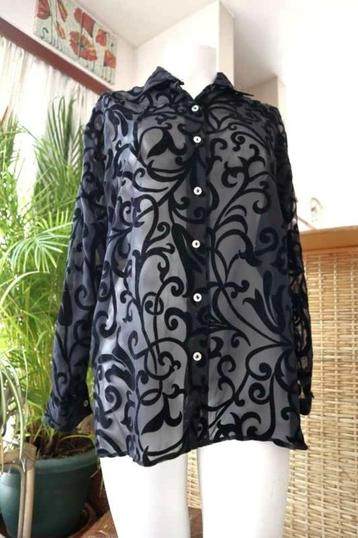 origineel vintage dressing transparante blouse beschikbaar voor biedingen