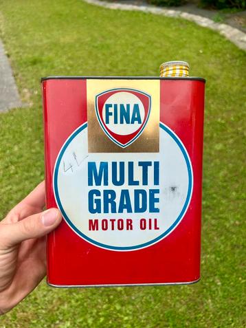 Bidon d’huile olieblik olie blik oil can fina vintage garage beschikbaar voor biedingen