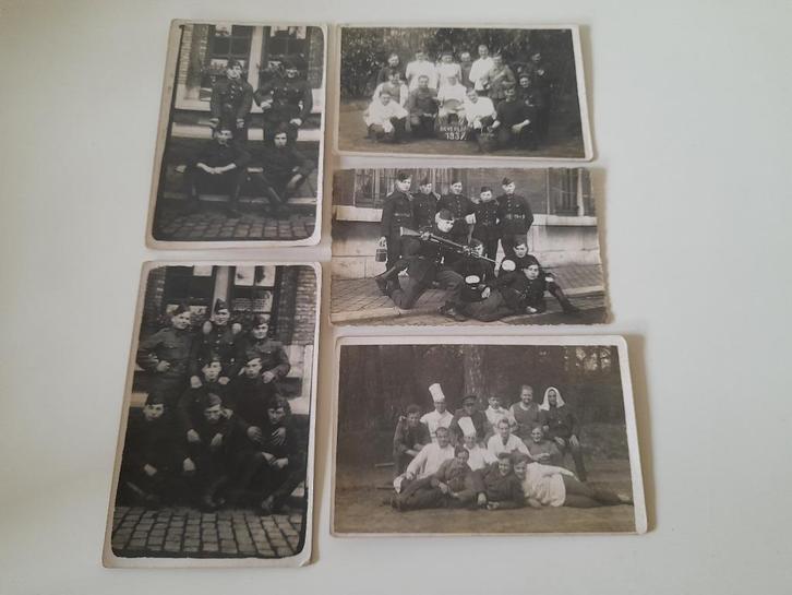 Soldaten Kamp van Beverlo, foto's  - jaren 1930, Verzamelen, Postkaarten | Themakaarten, 1920 tot 1940, Politiek en Historie, Ophalen of Verzenden
