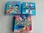 3 nieuwe spelletjes, Triominos junior, Stratego junior, ja, Ophalen, Nieuw