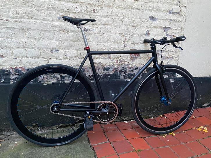 Fixed Gear Fixie Steel 56, Vélos & Vélomoteurs, Vélos | Hommes | Vélos de sport & Vélo de randonnée, Comme neuf, Enlèvement