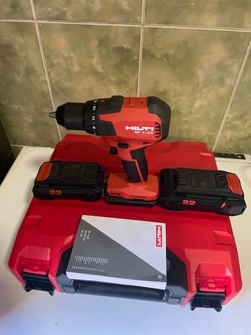 Visseuse à percussion Hilti SF4 avec 2 batteries sans, Enlèvement, Neuf