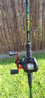 Gunki warm up boost c240xxh+ met abu garcia blackmax reel, Ophalen, Zo goed als nieuw