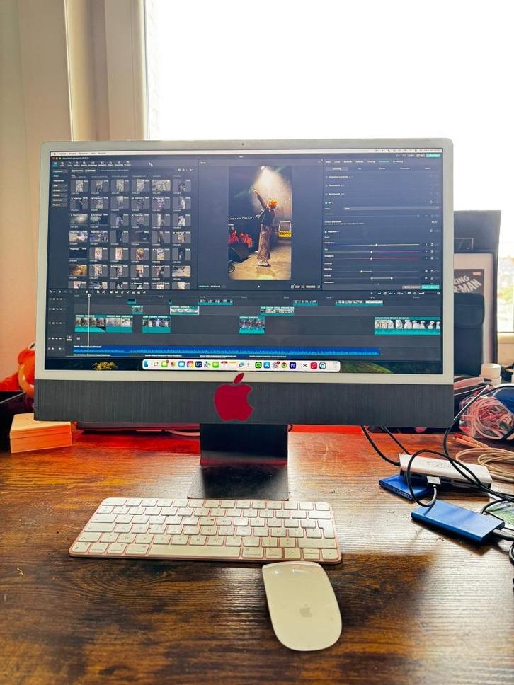 Apple iMac M1, Computers en Software, Apple Desktops, Zo goed als nieuw, iMac, 4 Ghz of meer, 8 GB, Ophalen of Verzenden