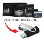 Digitaliseer uw oude vhs, vhs-c, hi8 en Mini DV cassetten, Comme neuf, Enlèvement ou Envoi