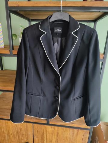 Zwarte blazer 'Sixth Sense' maat 44