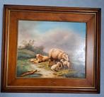 Olieverf schilderij van M Douven, Antiek en Kunst, Ophalen