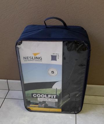 Nesling schaduwdoek coolfit 300cm x 400cm ZWART ( NIEUW ) beschikbaar voor biedingen