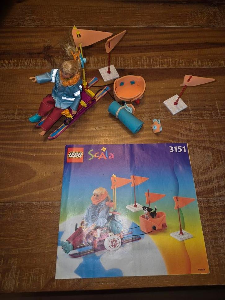 Lego Scala 3151 jaar 2000 zeldzaam, Kinderen en Baby's, Speelgoed | Duplo en Lego, Gebruikt, Lego, Ophalen of Verzenden