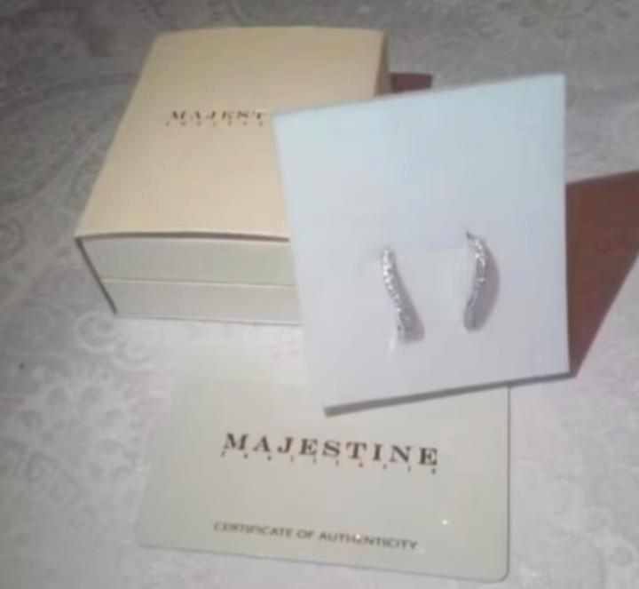 Nouvelles boucles d'oreilles en argent avec certificat., Bijoux, Sacs & Beauté, Boucles d'oreilles, Neuf, Puces ou Clous, Argent