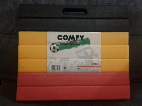 Nieuw matje voor Rode Duivels supporters, Belgische 3 kleur, Verzamelen, Sportartikelen en Voetbal, Nieuw, Overige typen, Ophalen of Verzenden