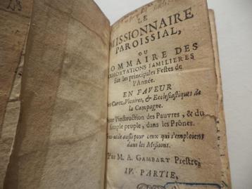1672 M. A. Gambart Le missionnaire paroissial, vol. IV, Lièg