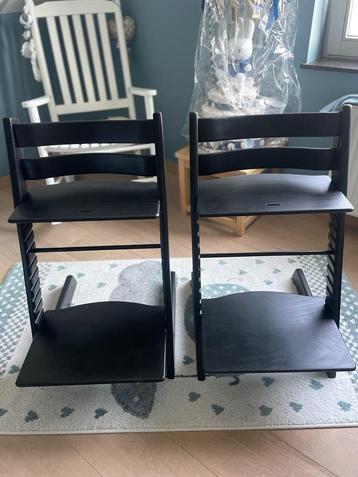 triptrap zwart stokke in nieuwstaat (2 beschikbaar), Kinderen en Baby's, Ophalen of Verzenden, Nieuw, Meegroeistoel, Stoelverkleiner