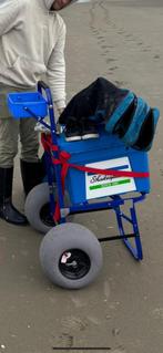 Strandkar vercelli en opslag bak shakespaere, Ophalen, Zo goed als nieuw