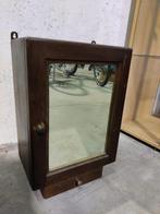 Oud houten apotheekkastje -medicijnkast met lade, Antiek en Kunst, Ophalen